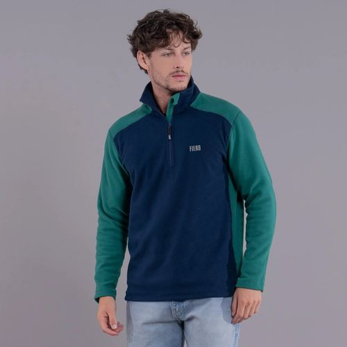 Fleece Térmico Masculino para neve e frio Meio Zíper Nuuk Original