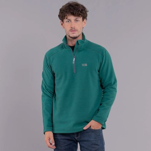 Fleece Térmico Masculino para neve e frio Meio Zíper Nuuk