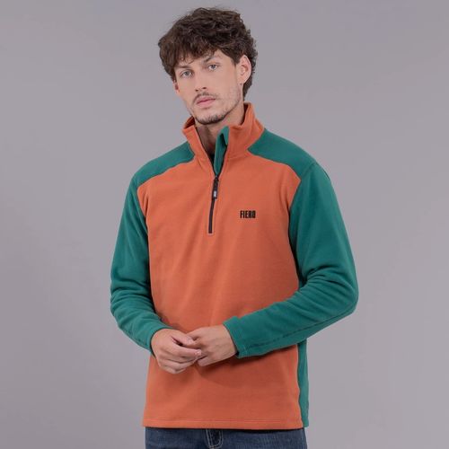 Fleece Térmico Masculino para neve e frio Meio Zíper Nuuk Original