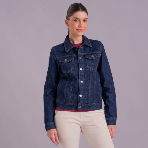 Jaqueta Jeans Feminina Cachi