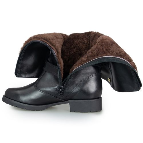 Bota feminina para neve forrada em lã natural Rukka Vail Ref.:22113