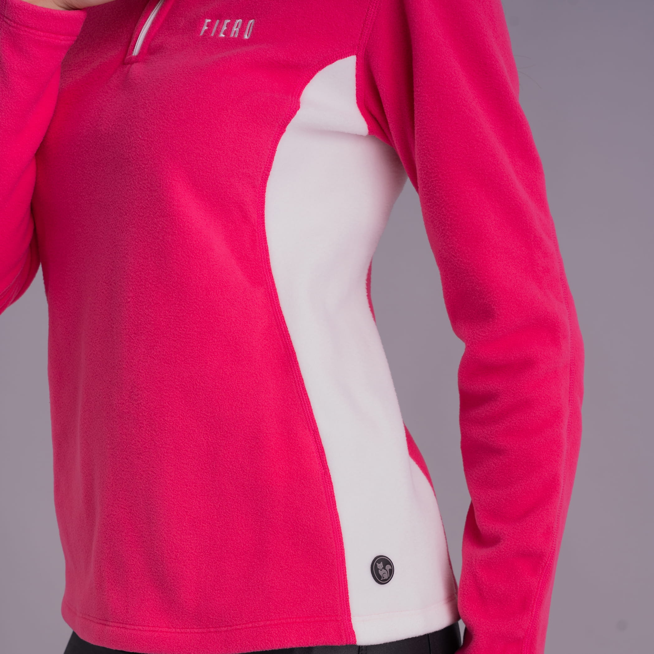 Fleece Térmico Feminino para neve e frio Meio Zíper Nuuk Original