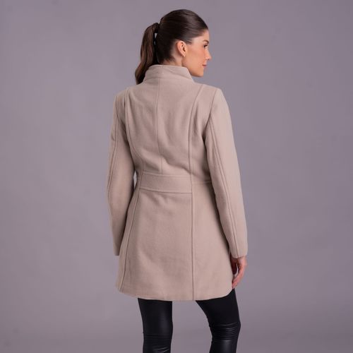 Casaco Térmico Feminino Boston em Lã Premium Italiana