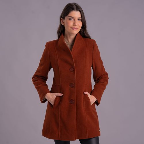 Casaco Térmico Feminino Boston em Lã Premium