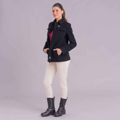 Casaco térmico feminino Cachi em lã premium