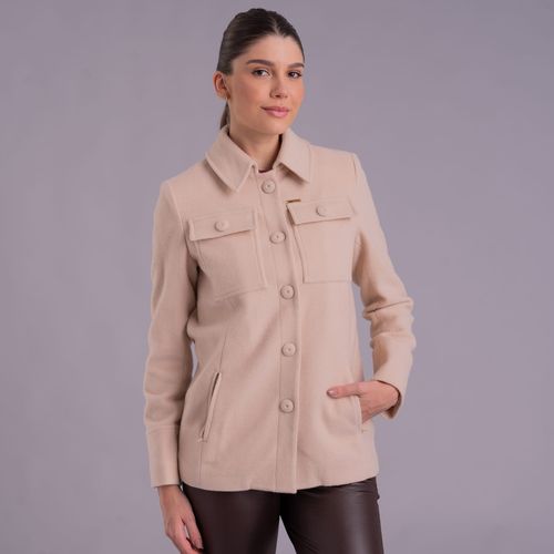 Casaco térmico feminino Cachi em lã premium