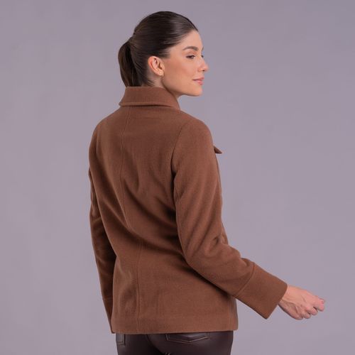 Casaco térmico feminino Cachi em lã premium