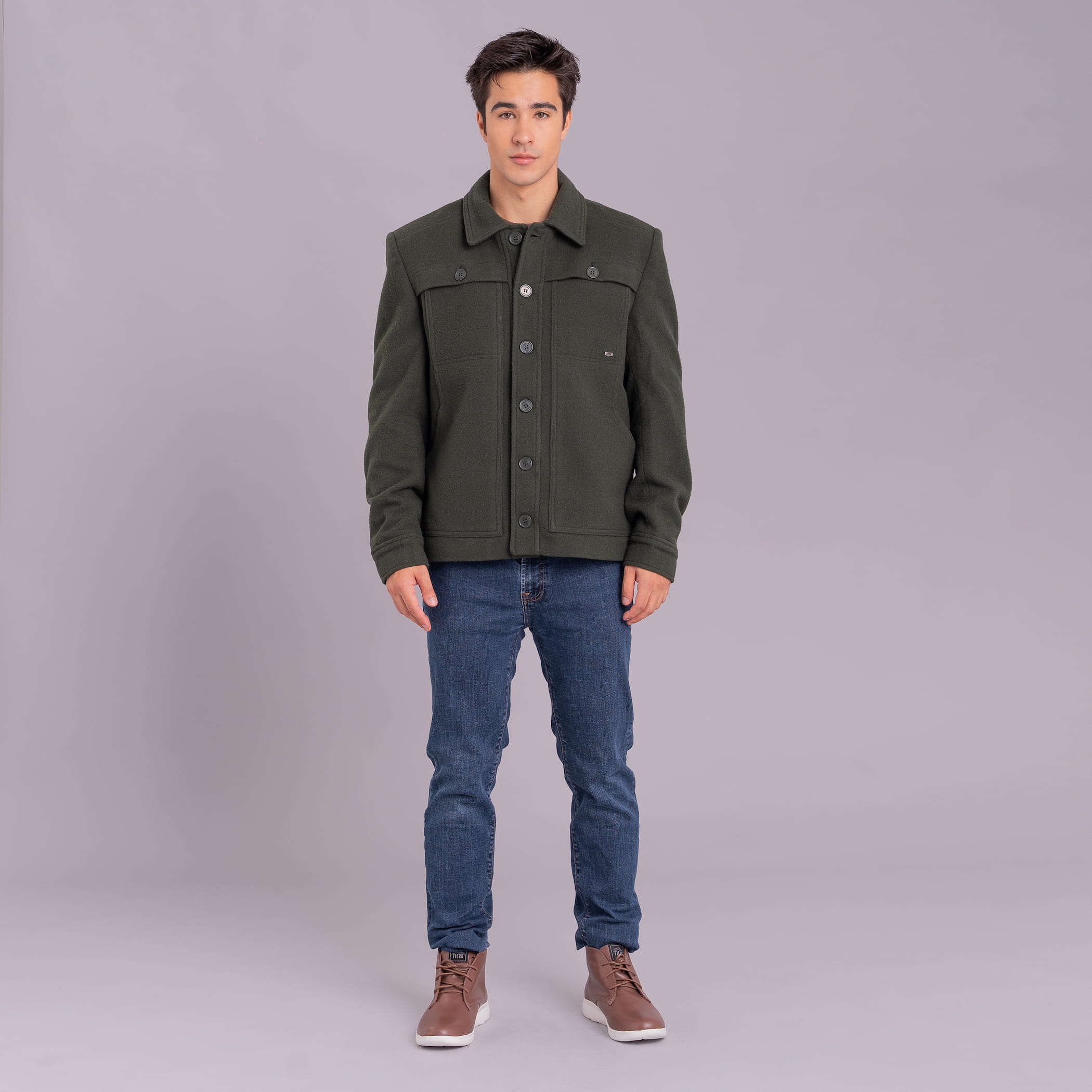 Jaqueta Térmica Masculina Cruiser em lã