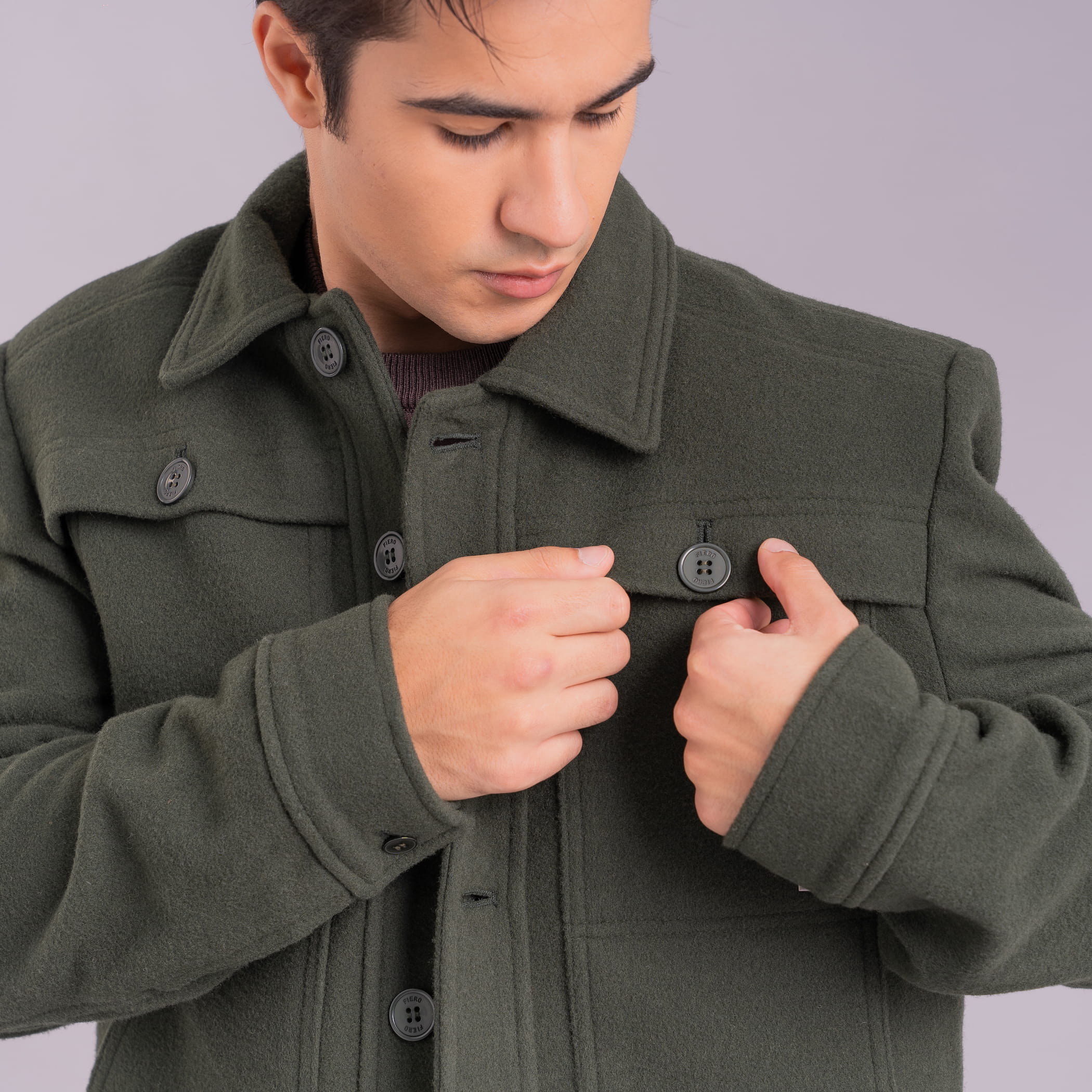 Jaqueta Térmica Masculina Cruiser em lã
