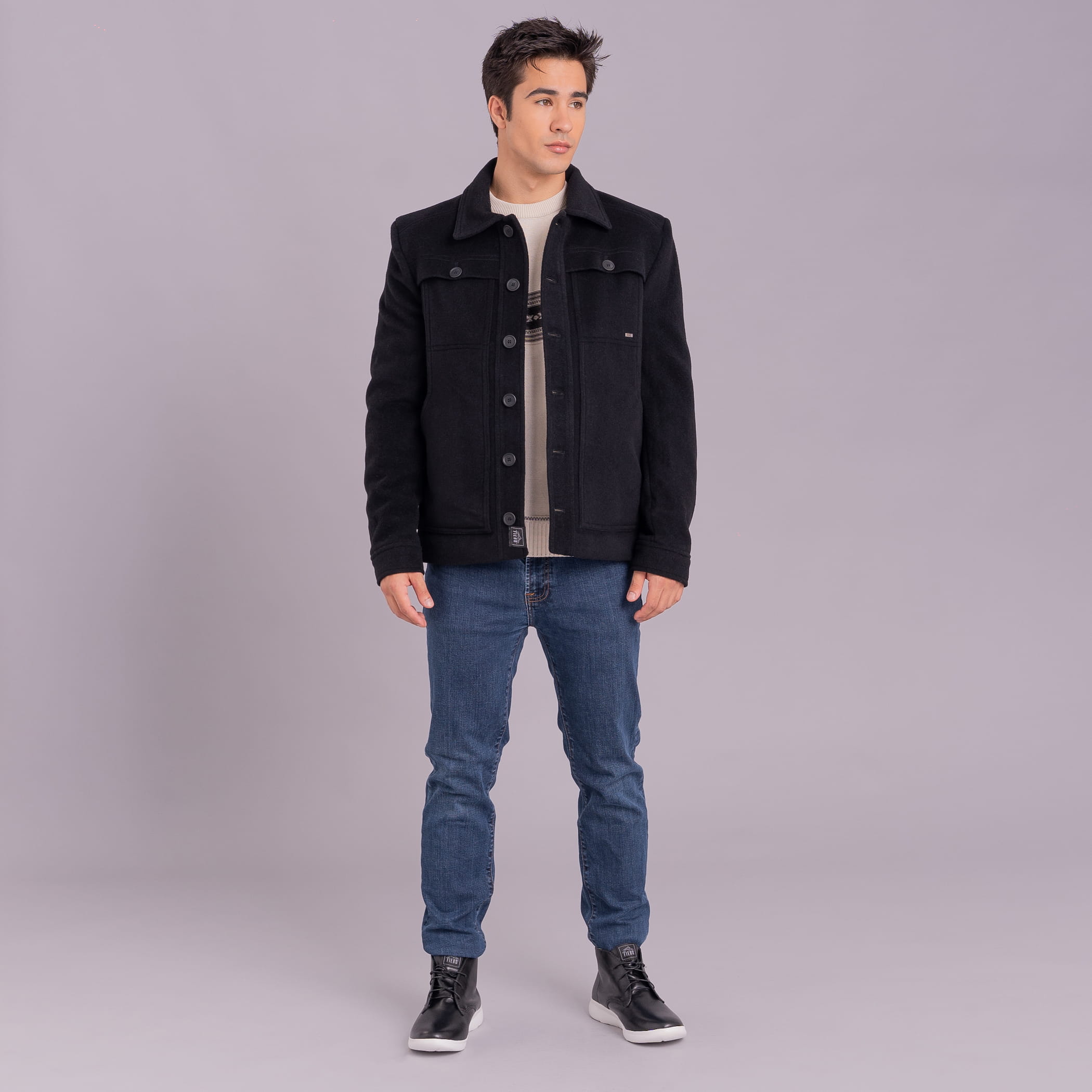 Jaqueta Térmica Masculina Cruiser em lã