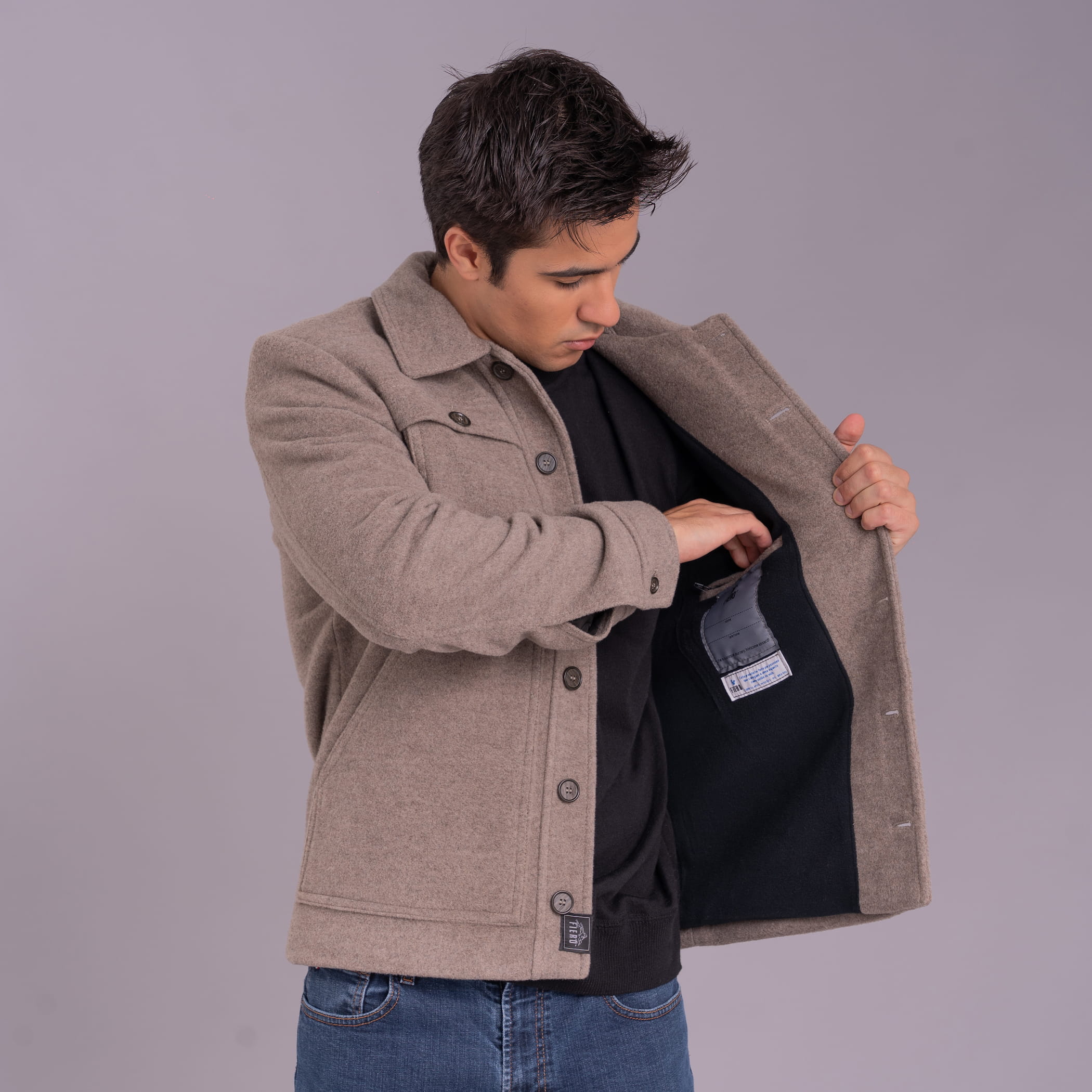 Jaqueta Térmica Masculina Cruiser em lã
