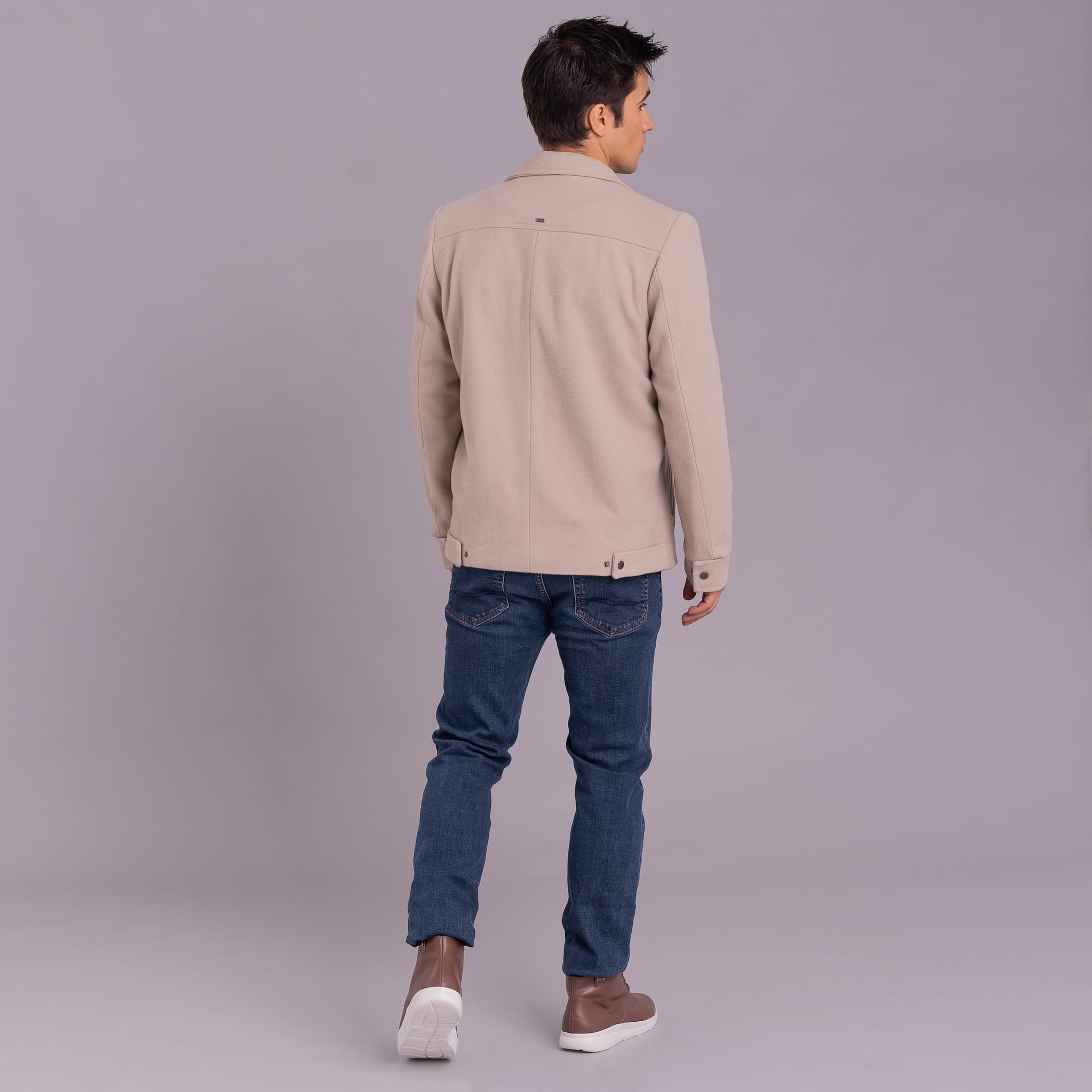 Jaqueta Bomber Térmica Masculina Santiago em Lã