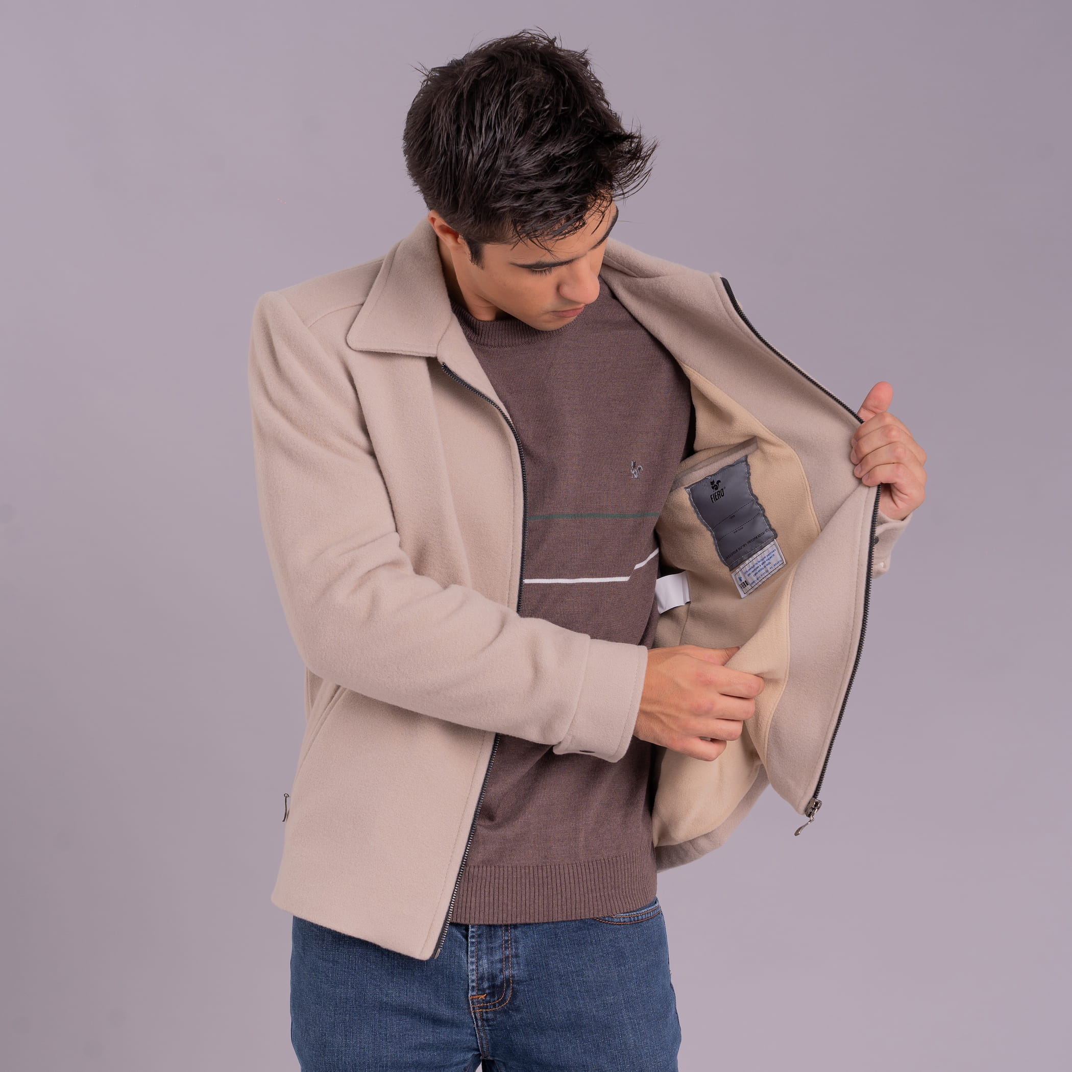 Jaqueta Bomber Térmica Masculina Santiago em Lã