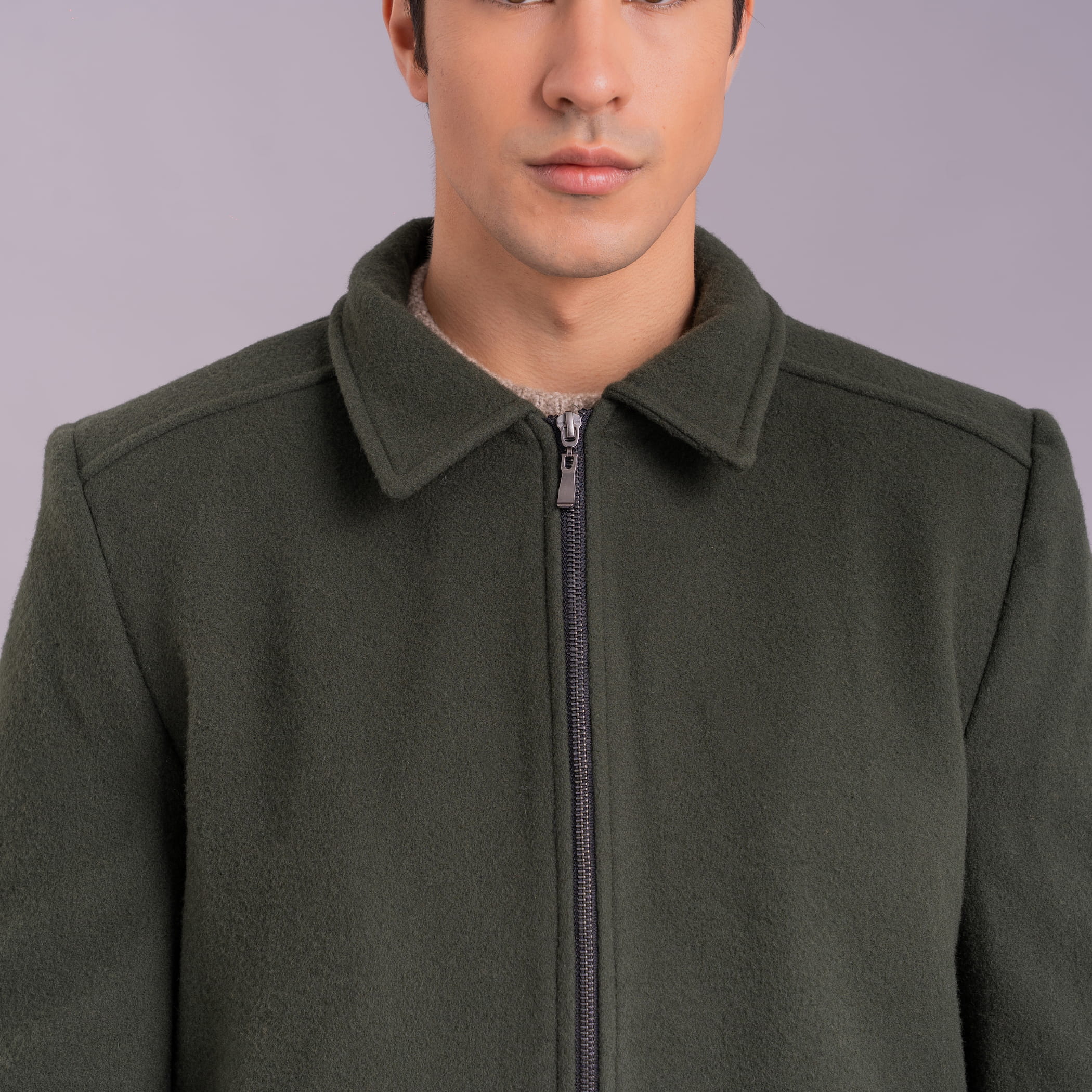 Jaqueta Bomber Térmica Masculina Santiago em Lã