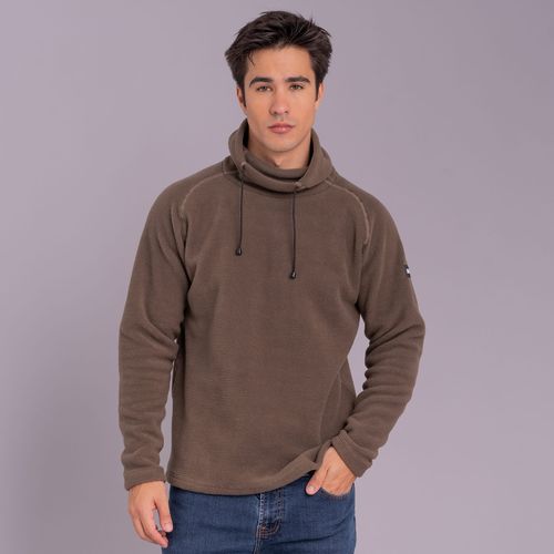 Fleece Térmico Masculino Gola Alta para neve e frio extremo Michigan Power