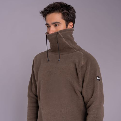 Fleece Térmico Masculino Gola Alta para neve e frio extremo Michigan Power