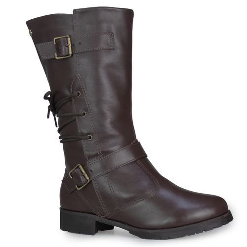 Bota feminina para neve forrada em lã natural Rukka Vail Ref.:22113