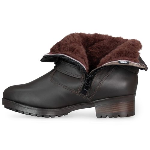 Bota Feminina para neve Vermont Forrada em lã natural Ref.:10030