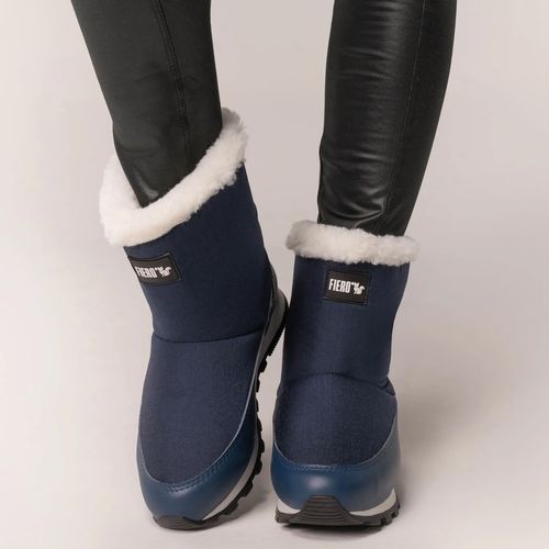 Bota feminina Snowy To Go forrada em lã sintética Ref.:23107