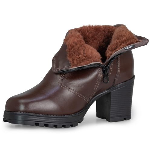 Bota Feminina para neve Noruega Forrada em lã natural Ref.:893