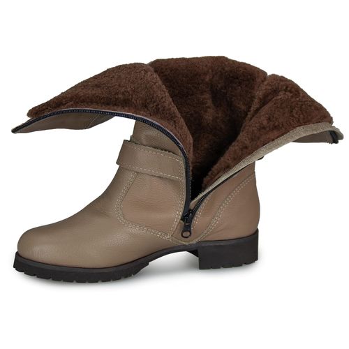 Bota feminina para neve forrada em lã natural Rukka Vail Ref.:22113
