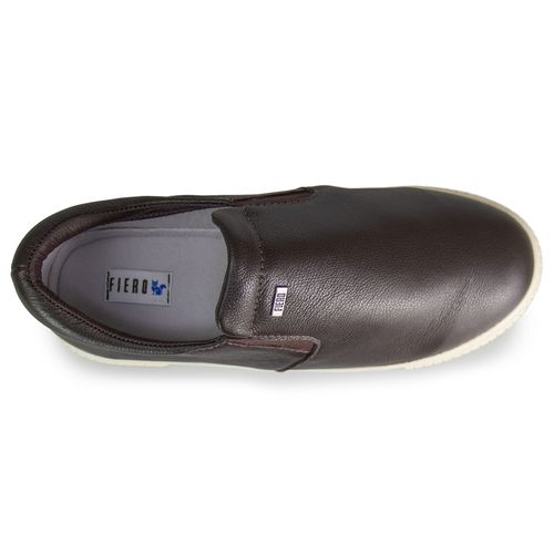 Tênis de couro Slip on masculino Street Lumeo 25160