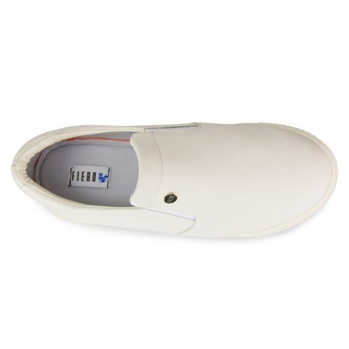 Tênis de couro Slip on feminino Street Lumeo 25157