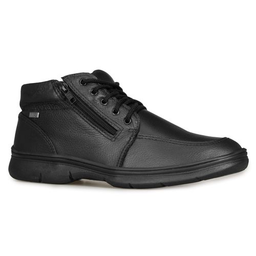 Bota masculina Draven em couro forrada em lã natural 23556