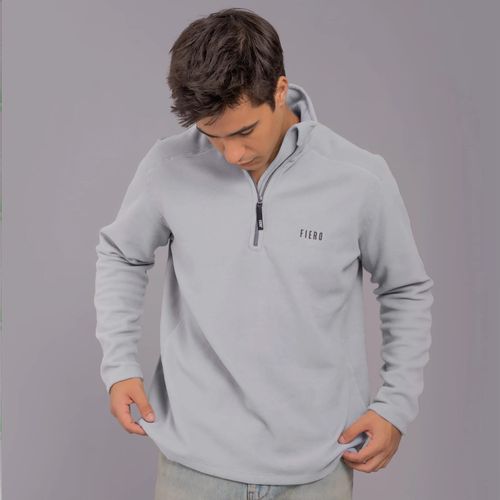 Fleece Térmico Masculino para neve e frio Meio Zíper Nuuk