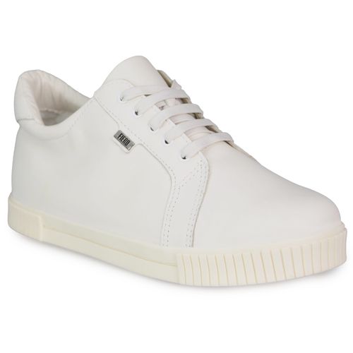 Tênis masculino de couro Street Selvor com forro em lã 25155
