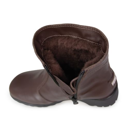 Bota para neve feminina forrada em lã natural de carneiro New Cervinia Ref.:23402