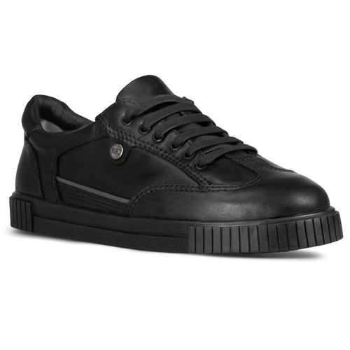 Tênis feminino de couro Street Liberty com forro térmico 25163