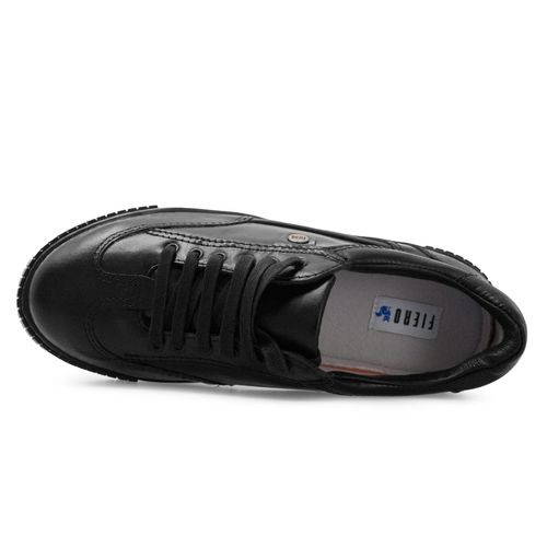 Tênis feminino de couro Street Liberty com forro térmico 25163