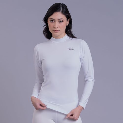 Blusa Segunda Pele Térmica Feminina inverno e neve Lite Slim Fit