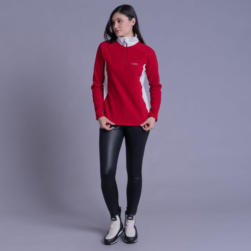 Fleece Térmico Feminino para neve e frio Meio Zíper Nuuk Original