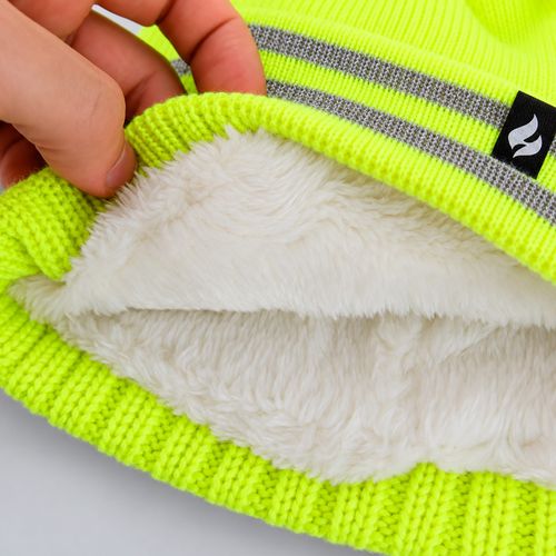Gorro Térmico Masculino Workforce com faixa reflexiva Heat Holders