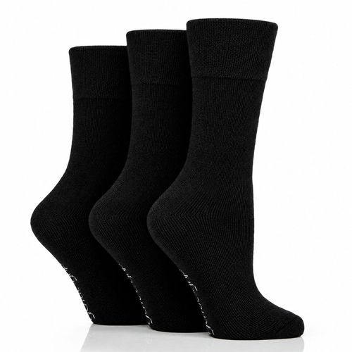 Meia com Lã Wool Walker Gentle Grip - Kit 3 Pares