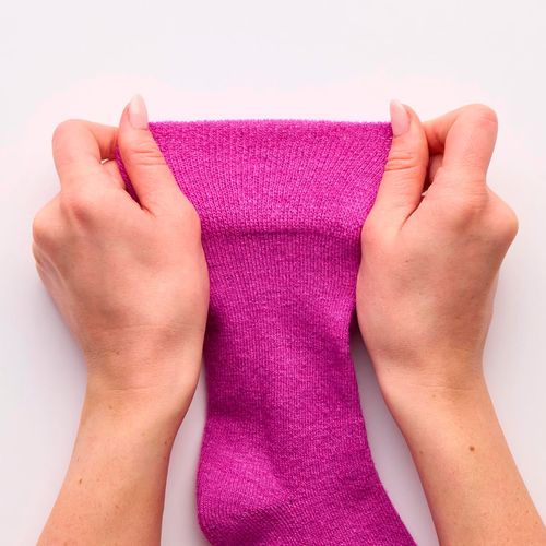 Meia com Lã Wool Walker Gentle Grip - Kit 3 Pares