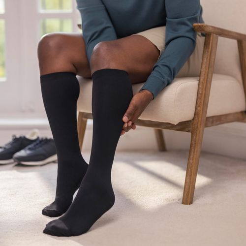 Meia de Compressão Masculina para Viagem IOMI FootNurse