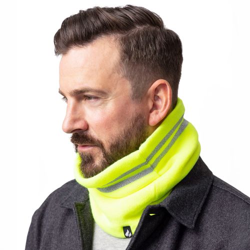 Cachecol Gola Térmico Masculino Workforce com faixa reflexiva Heat Holders
