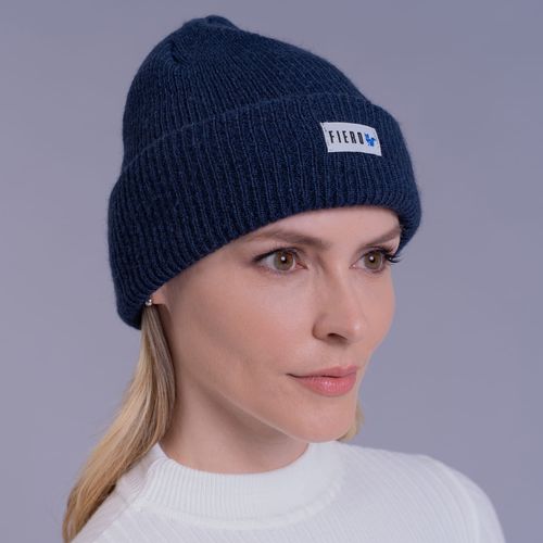 Gorro em tricô canelado Fiero Classic