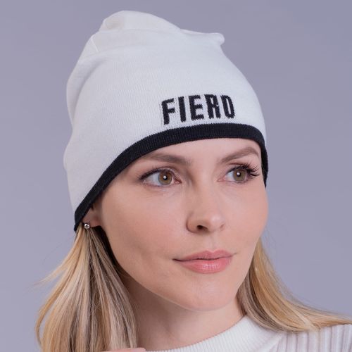 Gorro em tricô duplo Nômade