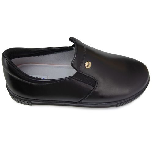 Tênis de couro Slip on feminino Street Lumeo 25157