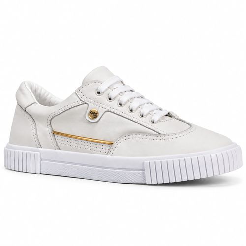 Tênis feminino de couro Street Liberty com forro térmico 25163