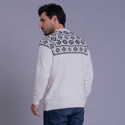 Suéter Masculino de Tricô Wayra - Coleção Andes