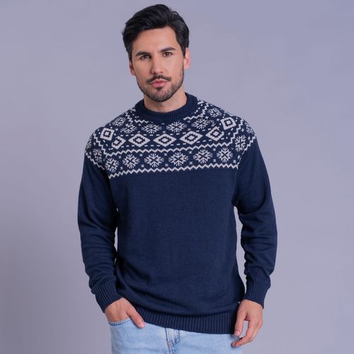 Suéter Masculino de Tricô Wayra - Coleção Andes