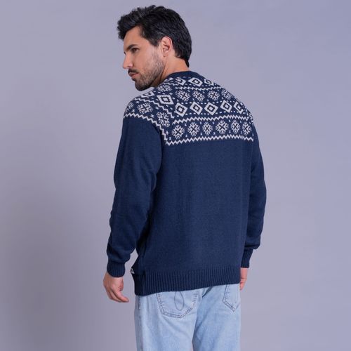Suéter Masculino de Tricô Wayra - Coleção Andes