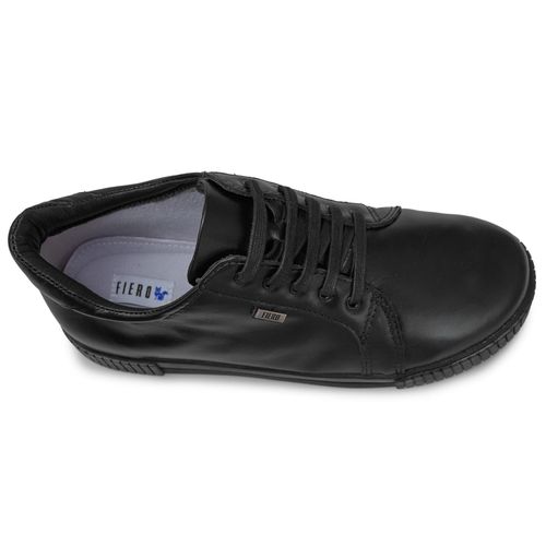 Tênis masculino de couro Street Selvor com forro térmico 25154
