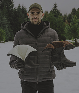 calçados para neve