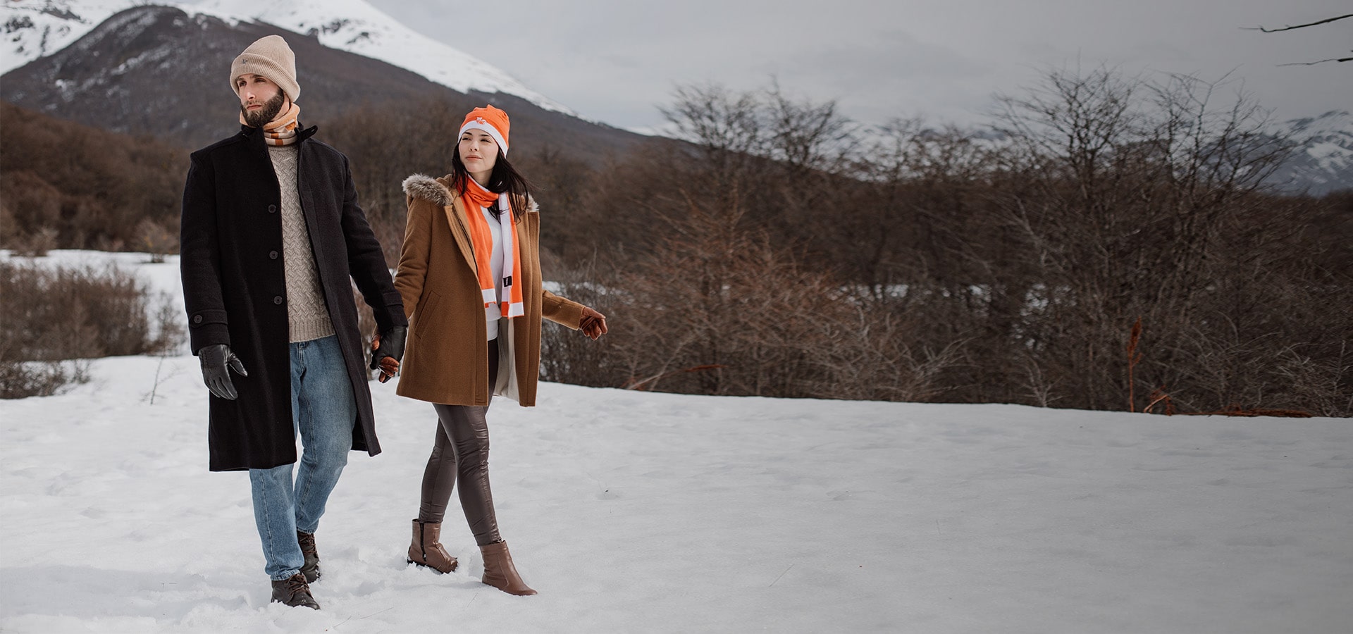 Fique aquecido dos pés à cabeça!